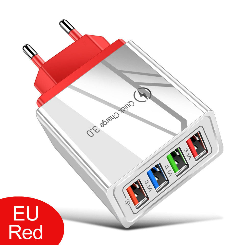 Luminous Color Mobile Phone Charging Head Intelligent 3A Luminous Color Mobile Phone Charging Head Intelligent 3A